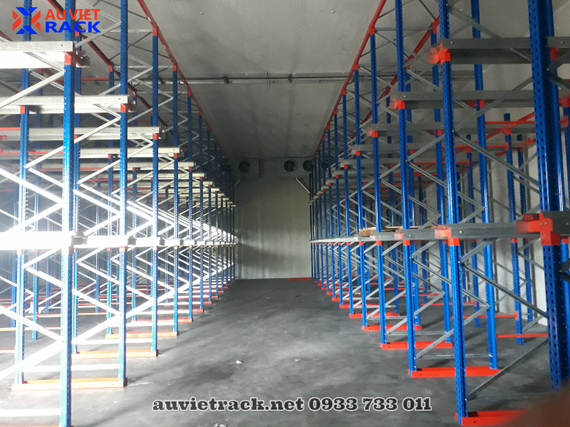 kệ kho lạnh thủy sản